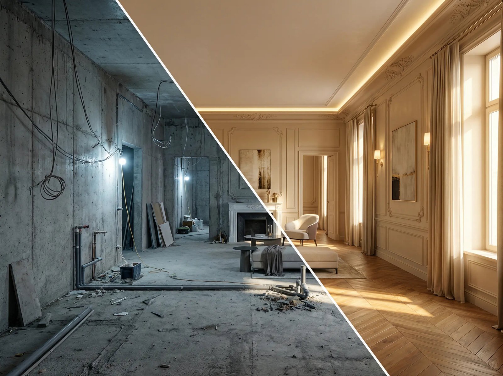 Interior & Exterior Finishing Works